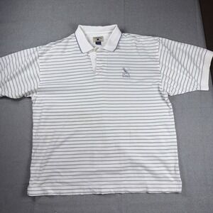 Y2K Cutter & Buck Men's XL PGA Valhalla 2000 Striped Golf Polo